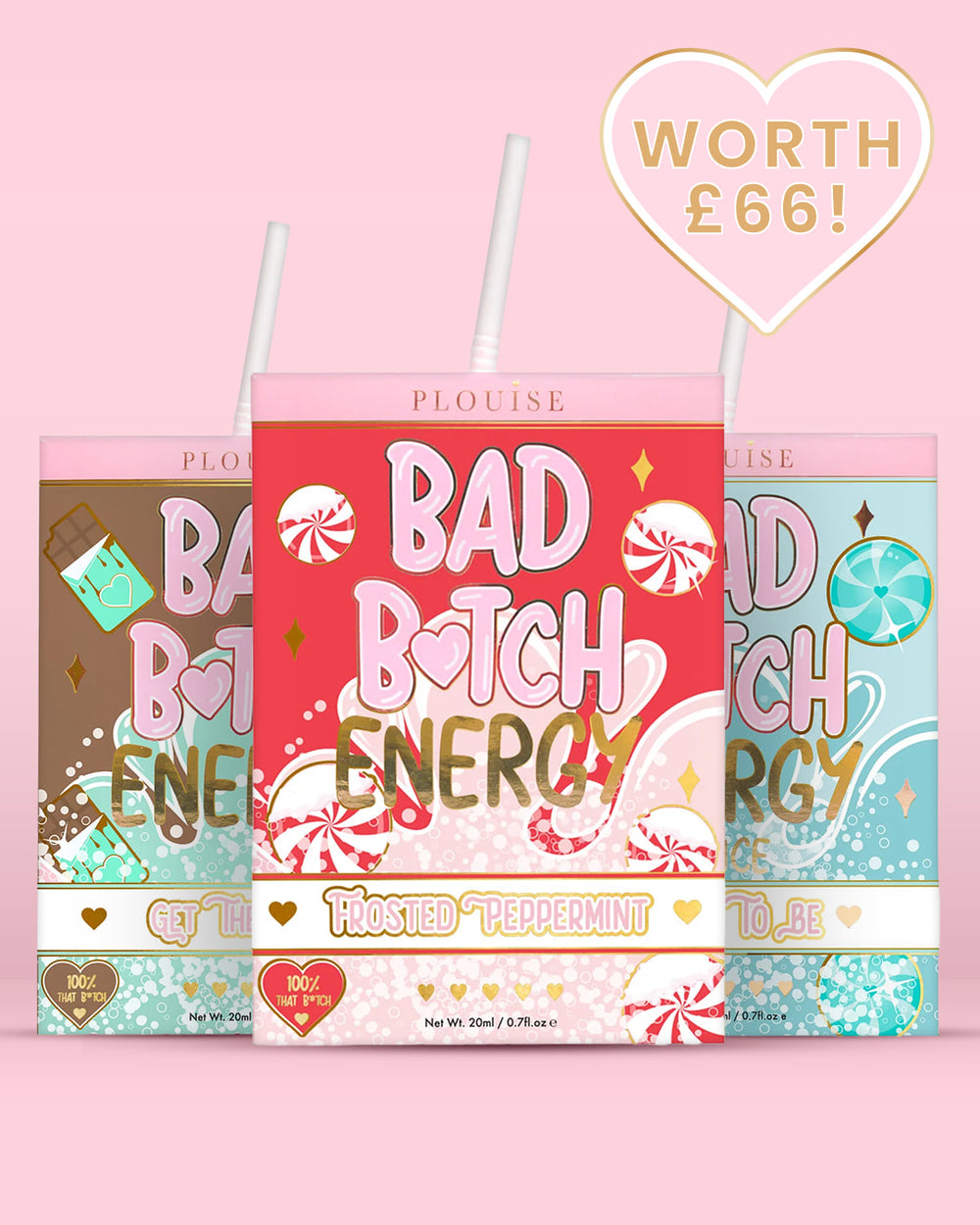 Trio labbra energetiche di Bad Bitch