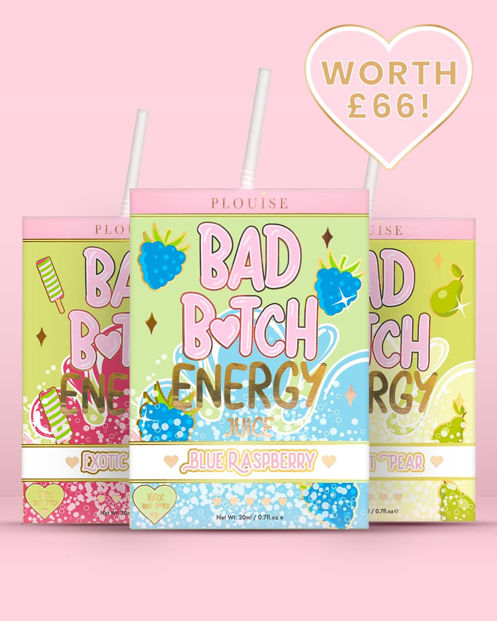 Trio labbra energetiche di Bad Bitch