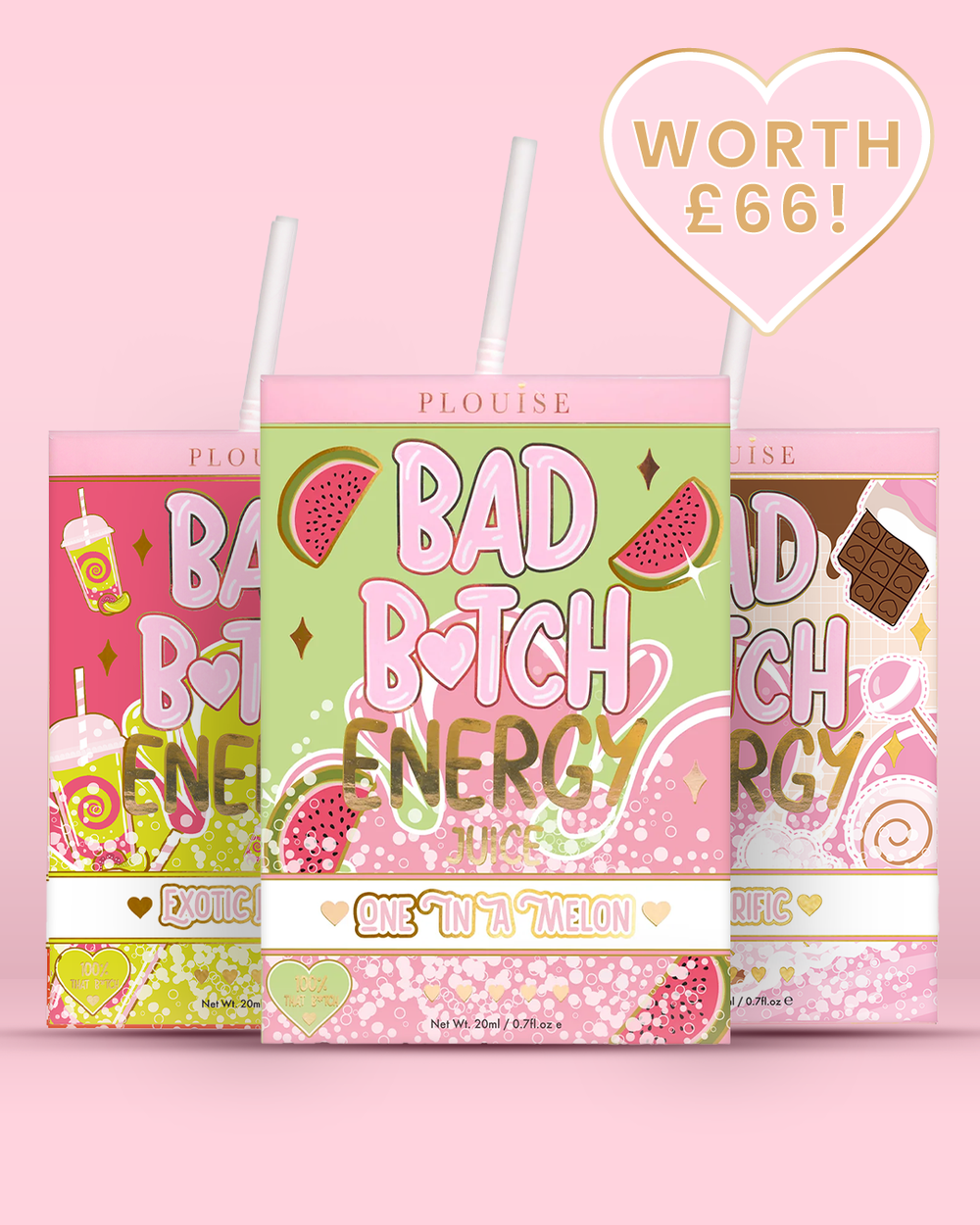 Trio labbra energetiche di Bad Bitch