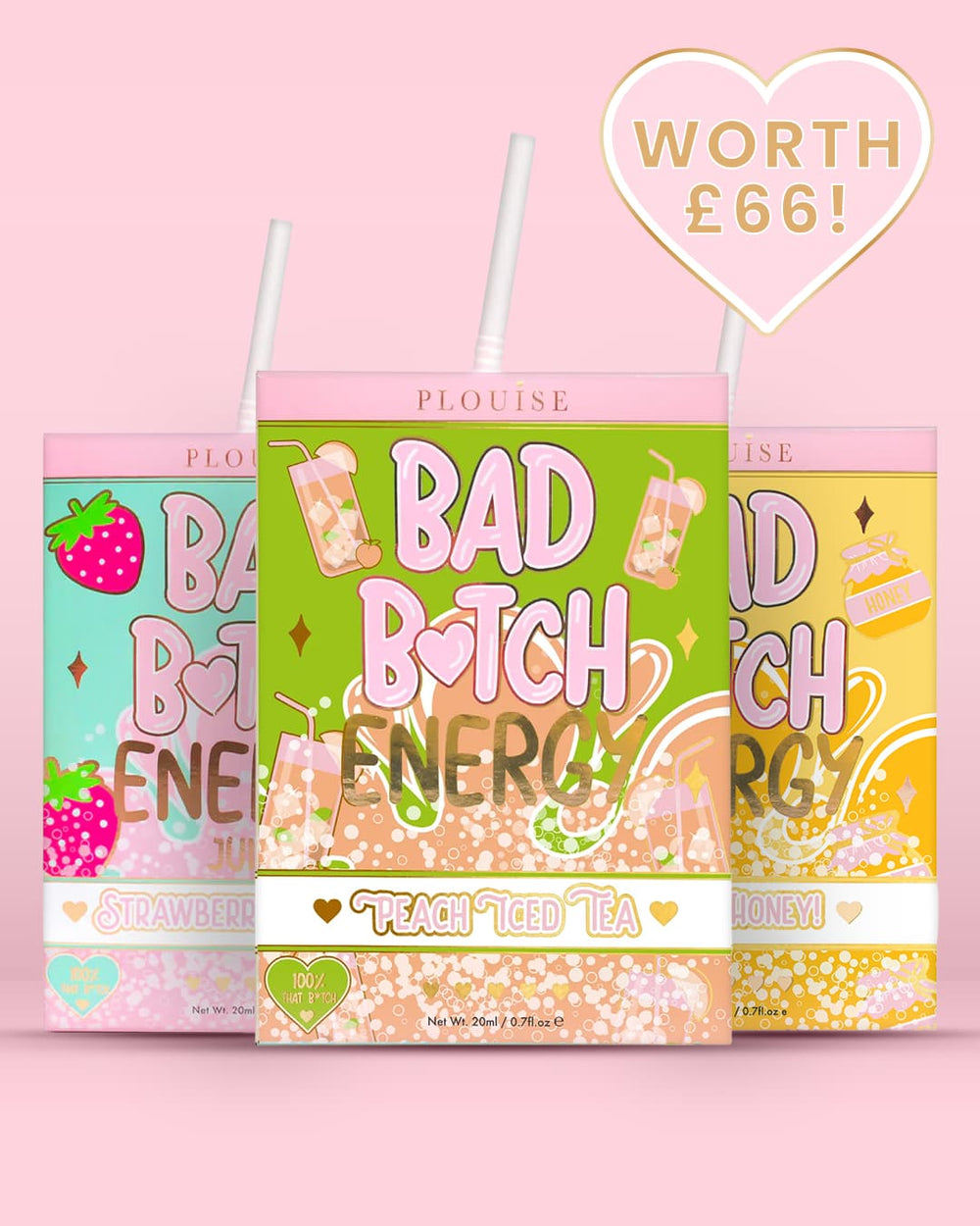 Trio labbra energetiche di Bad Bitch