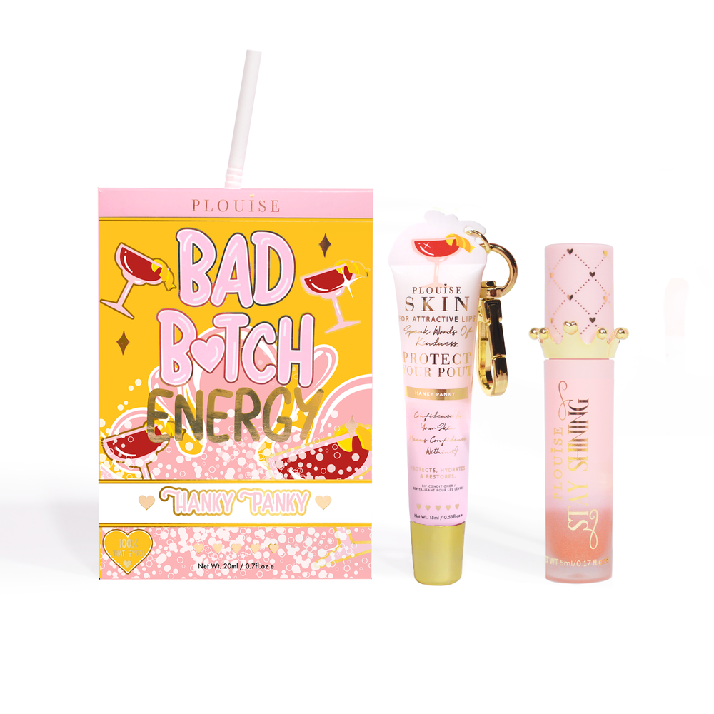 Duo balsamo labbra e olio labbra Bad Bitch Energy