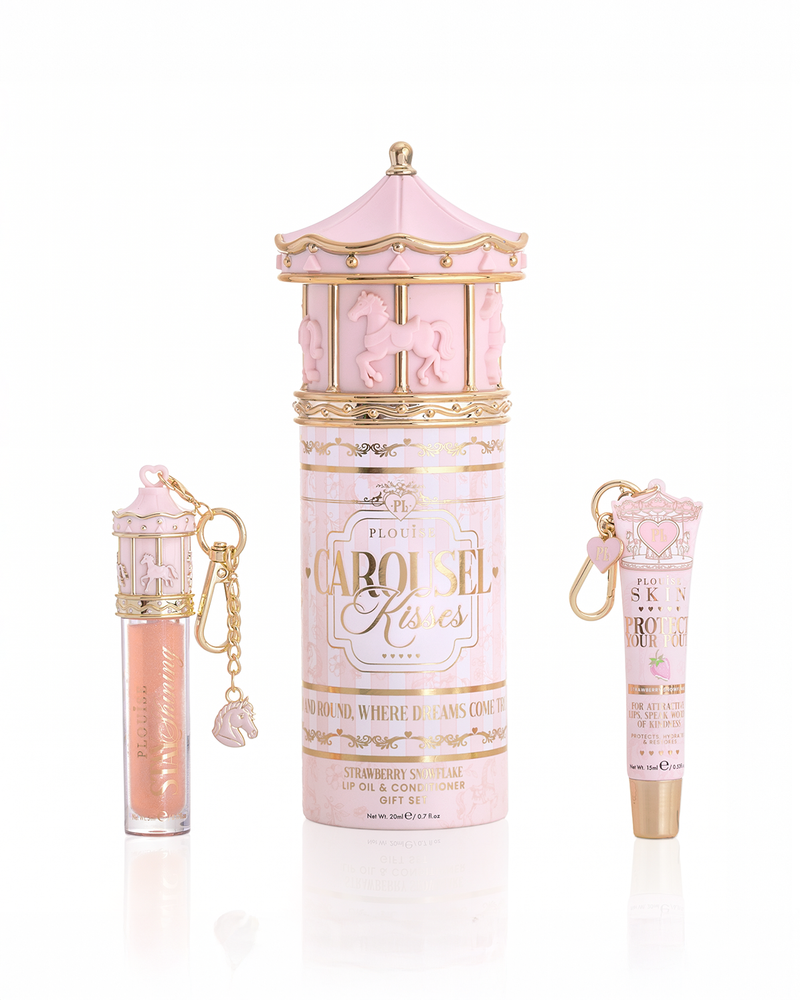 Set regalo duo labbra e ciondoli Carousel Kisses PRE-ORDINE