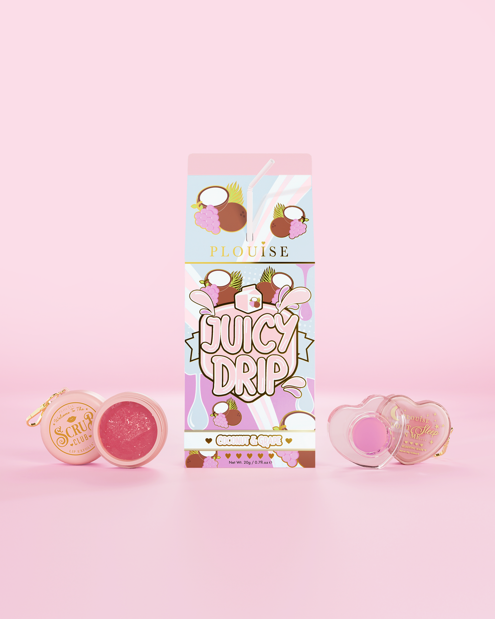 Duo Juicy Drip Scrub labbra e maschera labbra