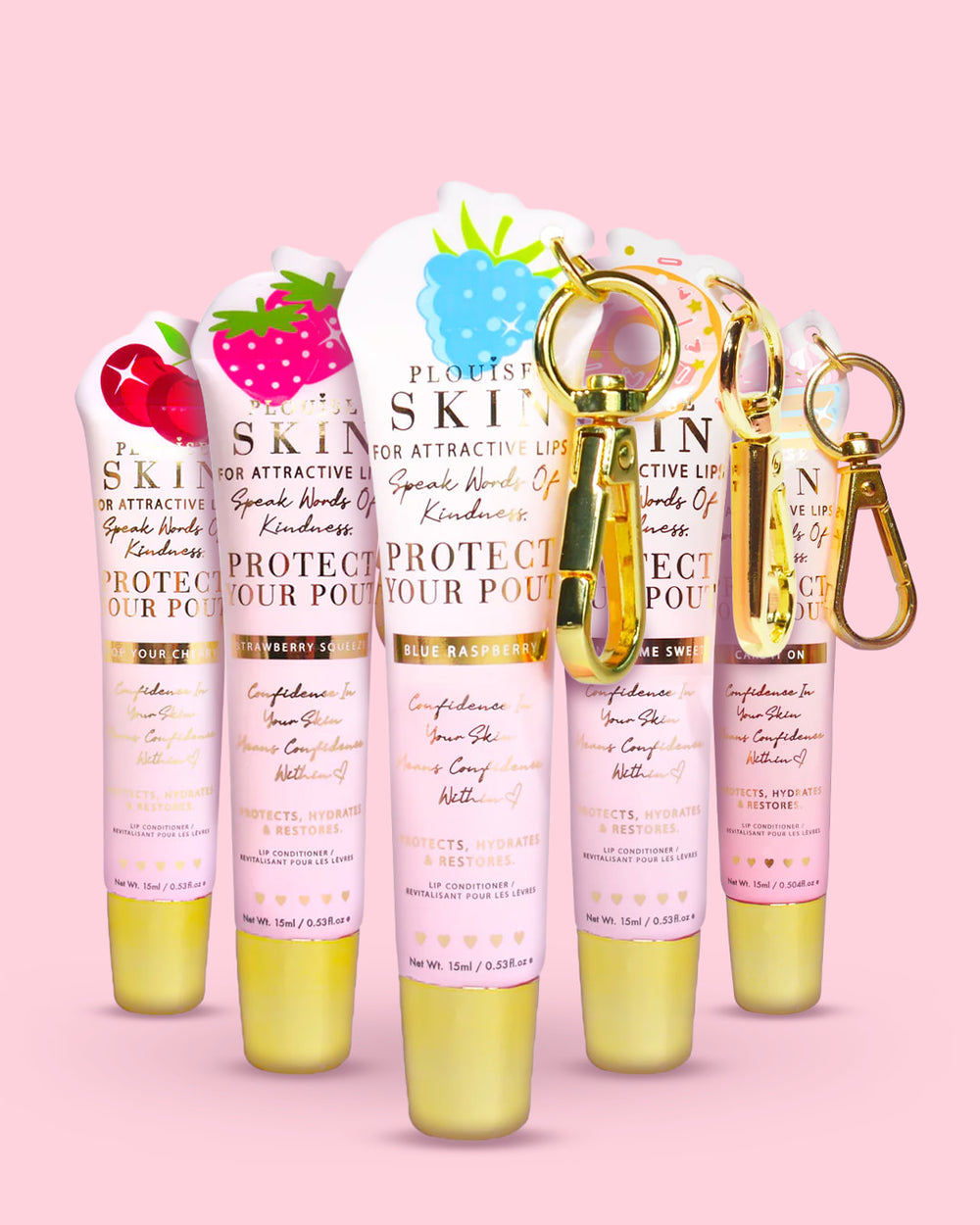 Protect Your Pout Keychain Lip Conditioner