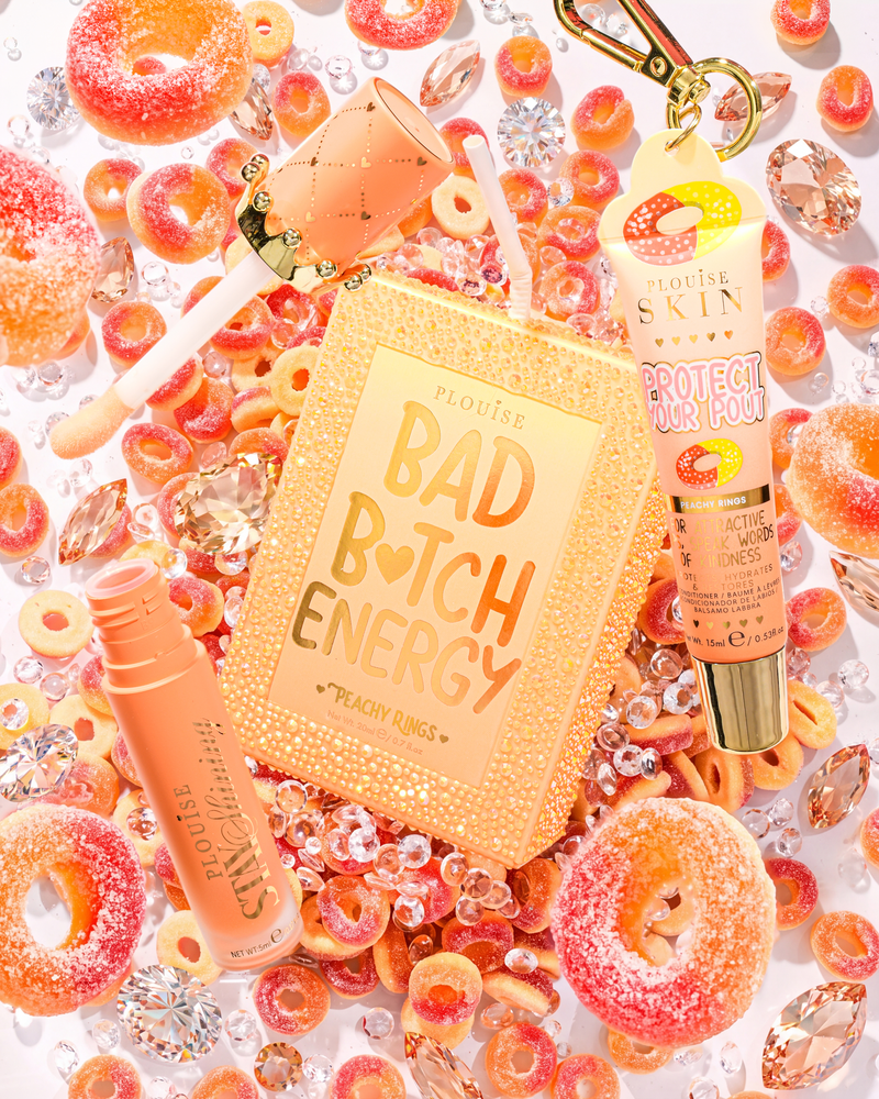 Anelli Crystal Bad Bitch Energy Lip Duo Peachy (sconto del 100%)