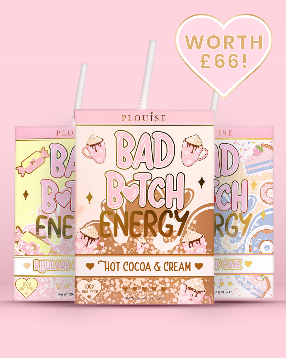 Trio labbra energetiche di Bad Bitch