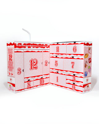 (SOLO SCATOLA) 12 Slitte di Natale Calendario dell'Avvento per la cura della pelle di Bad Bitch