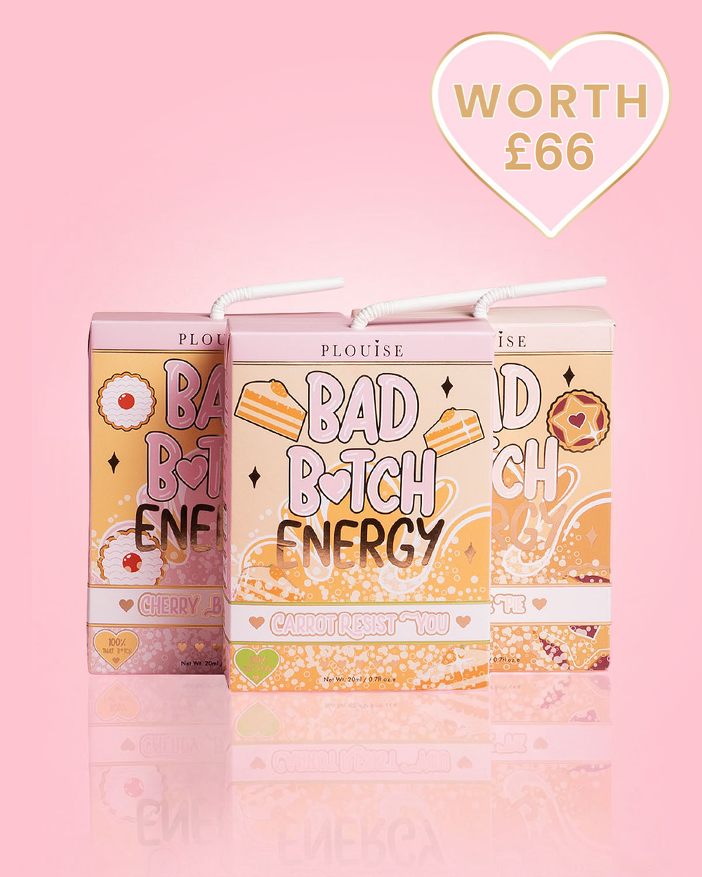 Trio labbra energetiche di Bad Bitch