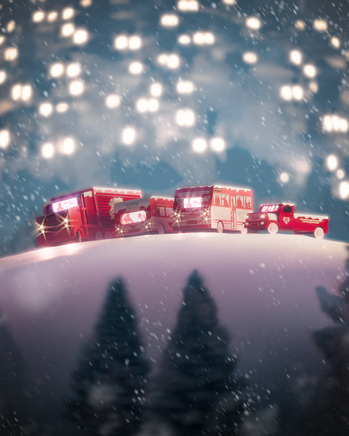 Viaggio a casa per Natale Calendario dell'Avvento di trucco e bellezza 2025