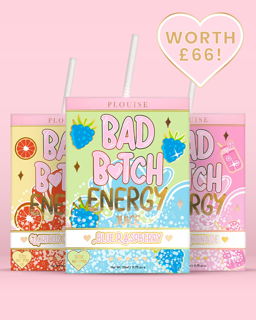 Trio labbra energetiche di Bad Bitch