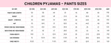 Pigiama natalizio per bambina con fiocco - Set di pantaloni
