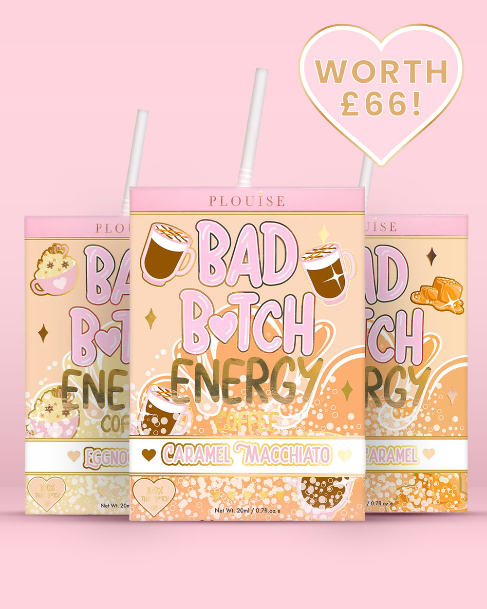 Trio labbra energetiche di Bad Bitch