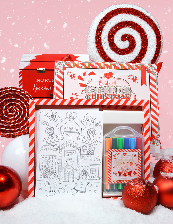 Crea un colorato libro da colorare di Natale