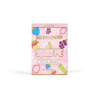 Confezione di bustine di ricarica di olio per labbra Squirt Me da 5 ml