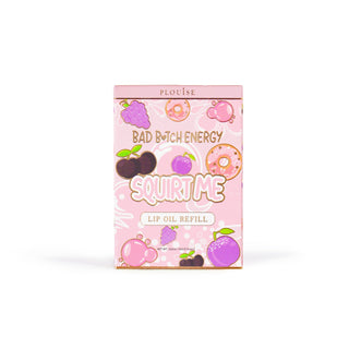 Confezione di bustine di ricarica di olio per labbra Squirt Me da 5 ml