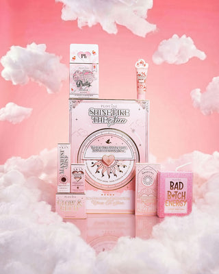 Pacchetto di cristalli illuminati dal sole