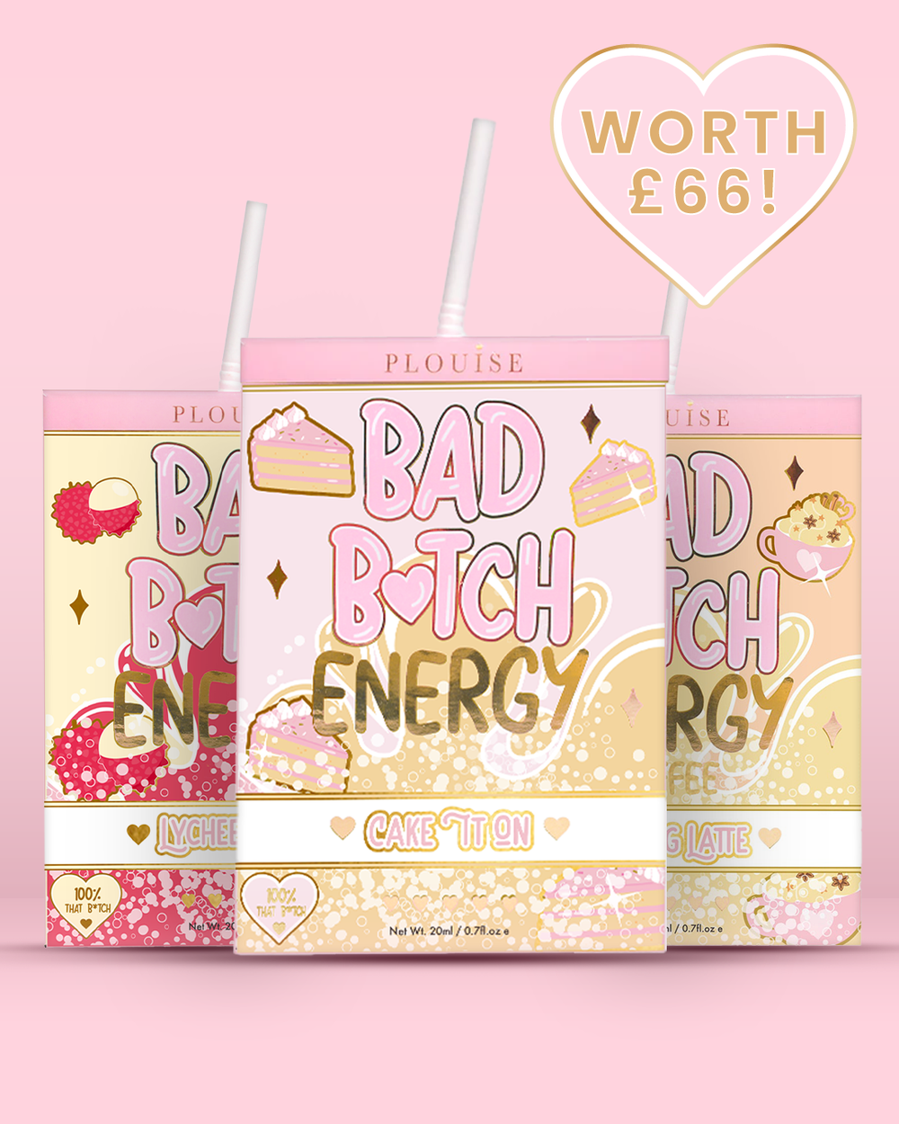 Trio labbra energetiche di Bad Bitch
