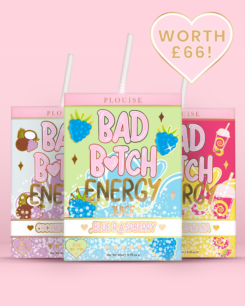 Trio labbra energetiche di Bad Bitch
