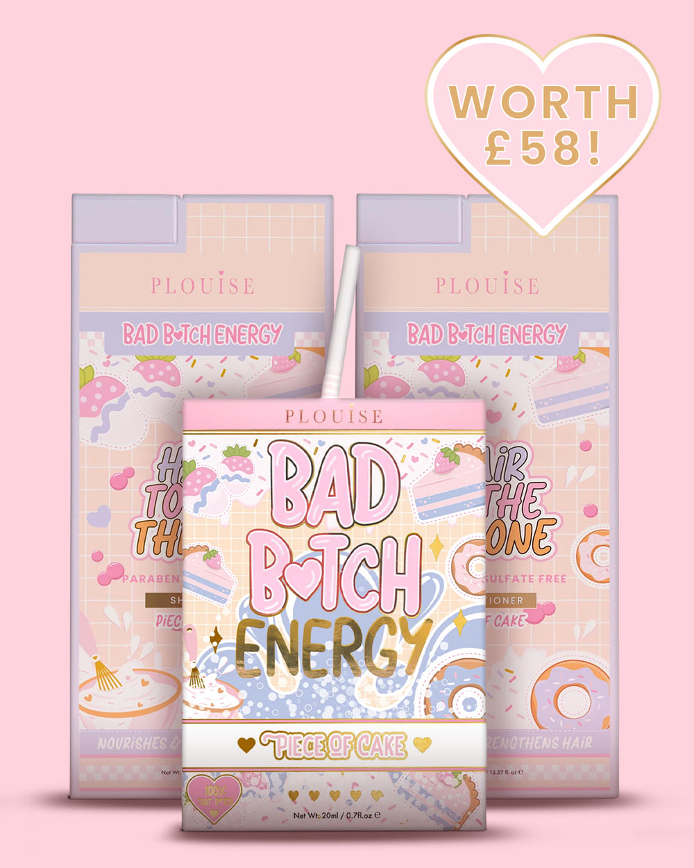 Pacchetto Soft Girl Bad Bitch Energia e cura dei capelli