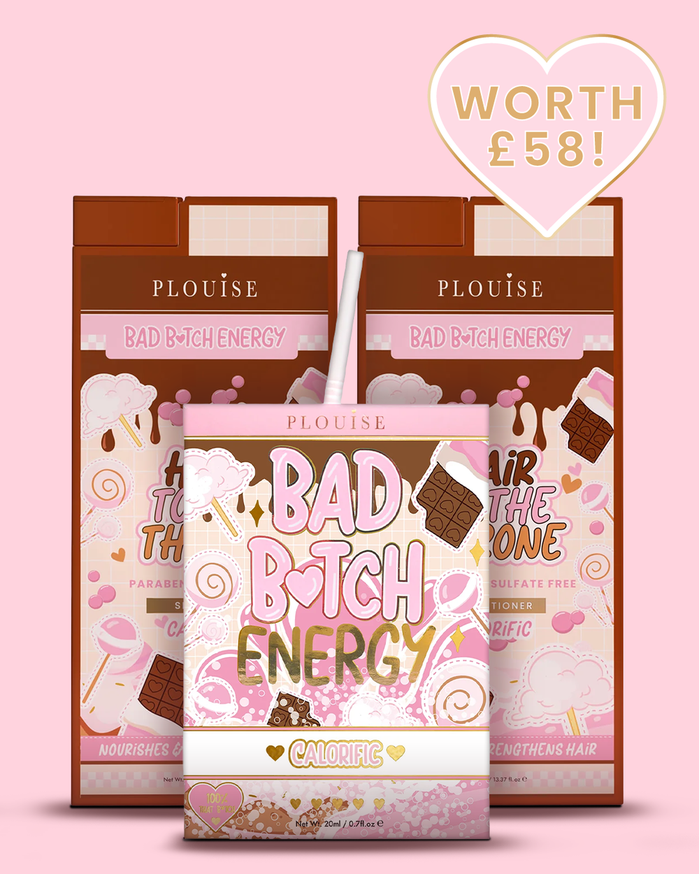 Pacchetto Soft Girl Bad Bitch Energia e cura dei capelli