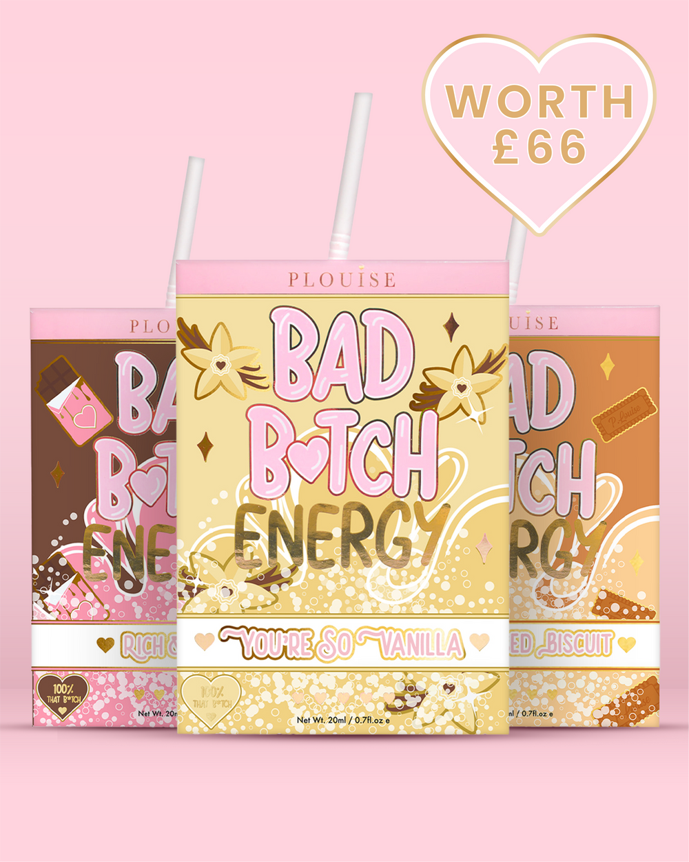 Trio labbra energetiche di Bad Bitch
