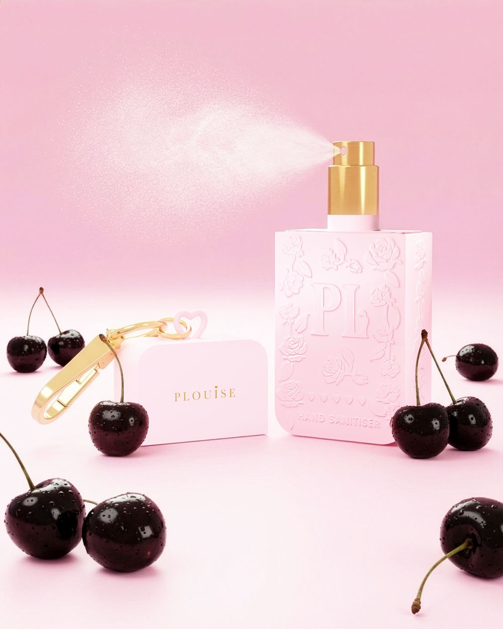 Spray igienizzante mani Pink P.Louise all'amarena