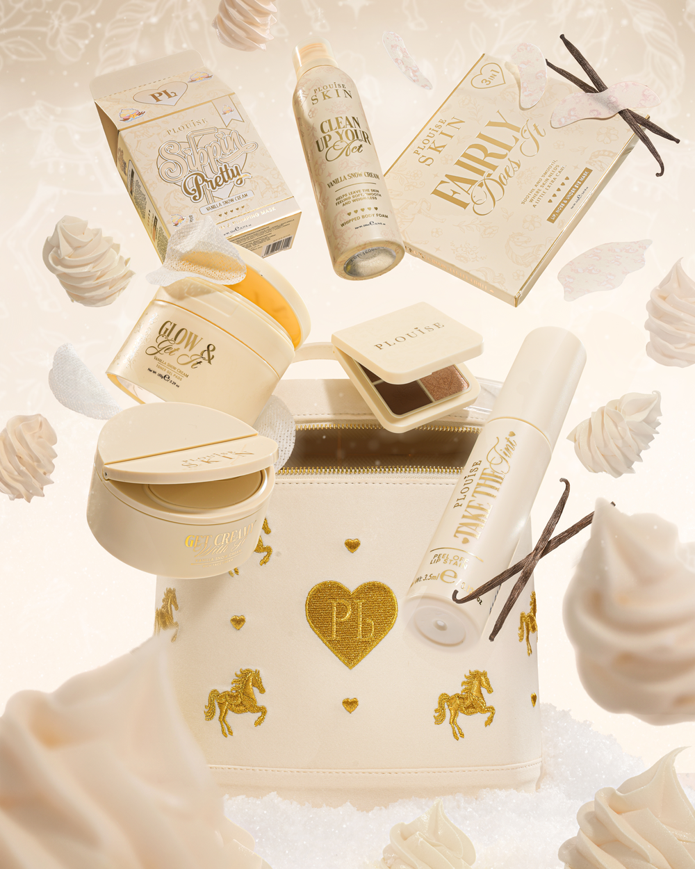 Crema di neve alla vaniglia