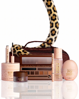 Set di cosmetici in modalità ghepardo