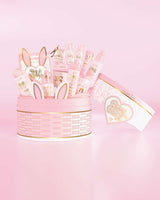 Pink P.Louise Easter Basket with bunny ear design