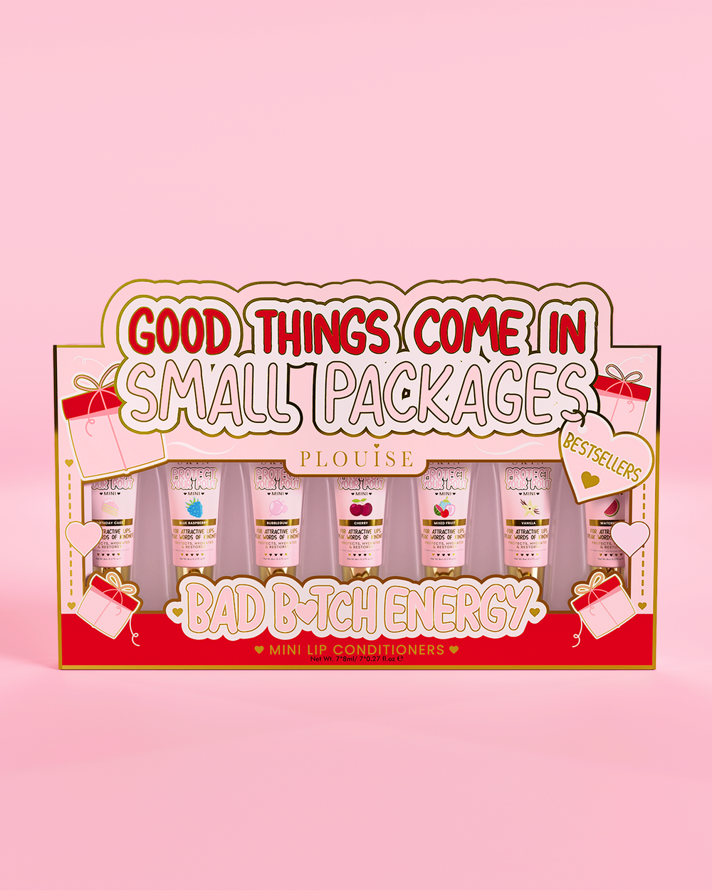 Le cose buone arrivano in piccole confezioni Set regalo mini balsamo per labbra
