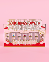 Le cose buone arrivano in piccole confezioni Set regalo mini balsamo per labbra