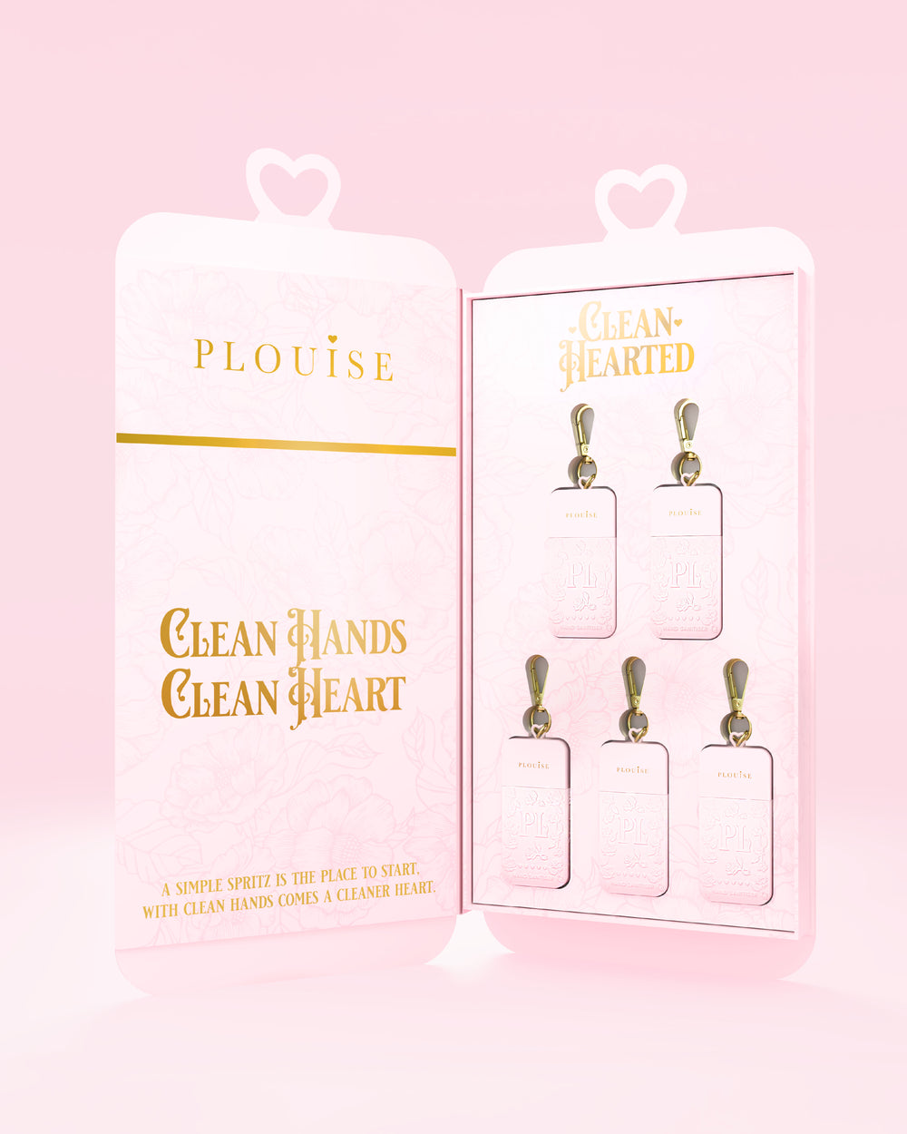 Set regalo PR con spray detergente per le mani