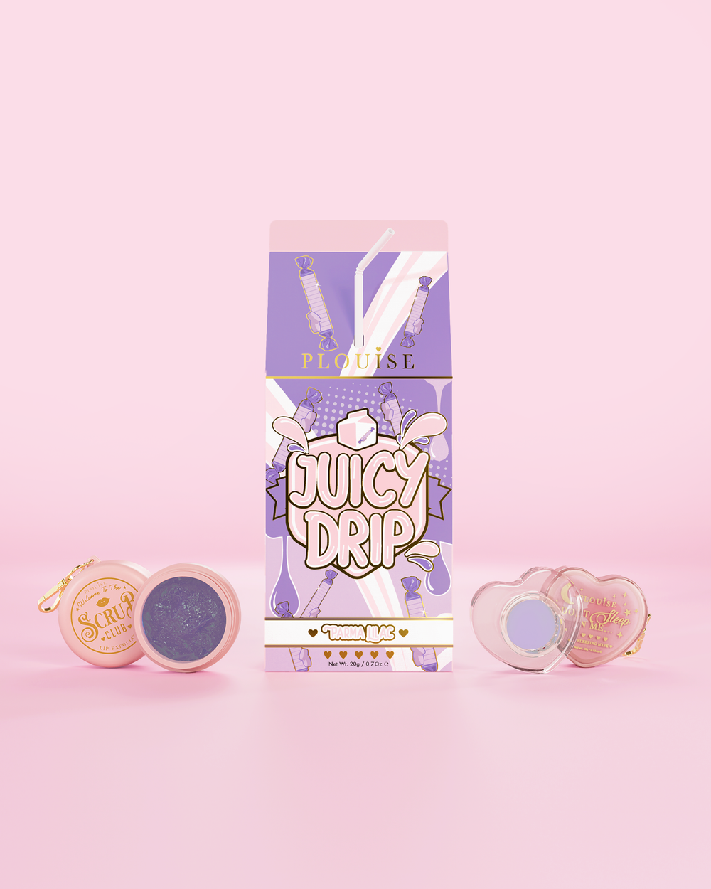 Duo Juicy Drip Scrub labbra e maschera labbra
