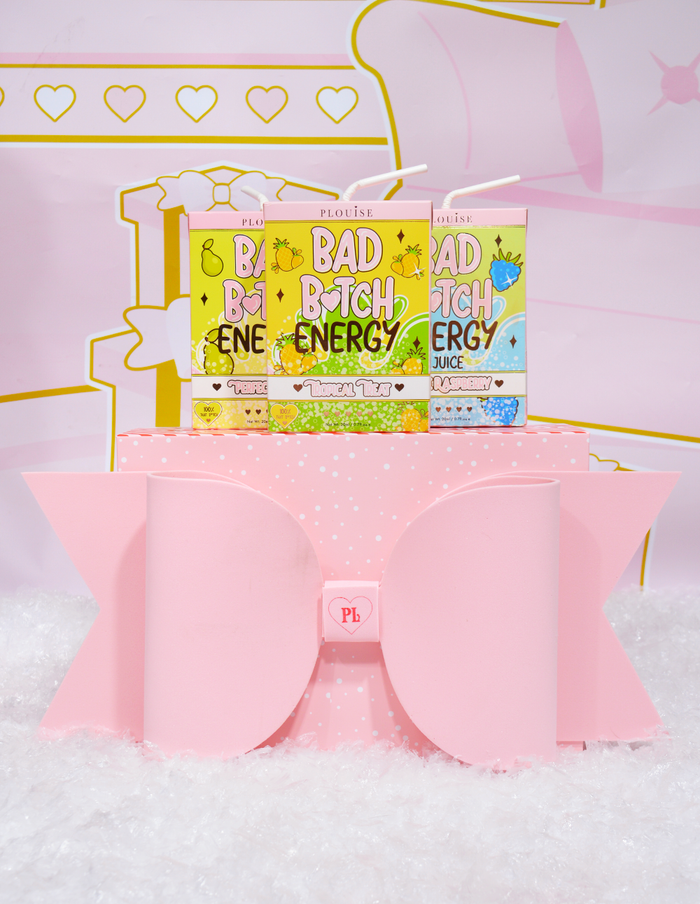 Confezione regalo con fiocco rosa
