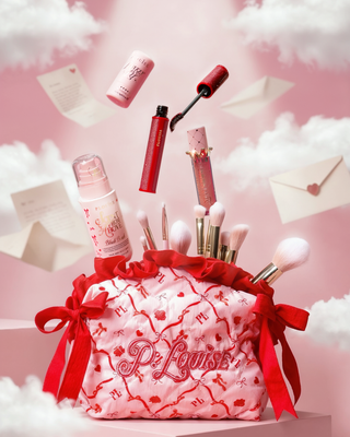 P.Louise Valentines Bow Makeup Kit & Bag