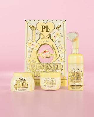 P.Louise Obsessed For Less Skincare Set in crostata di fragole