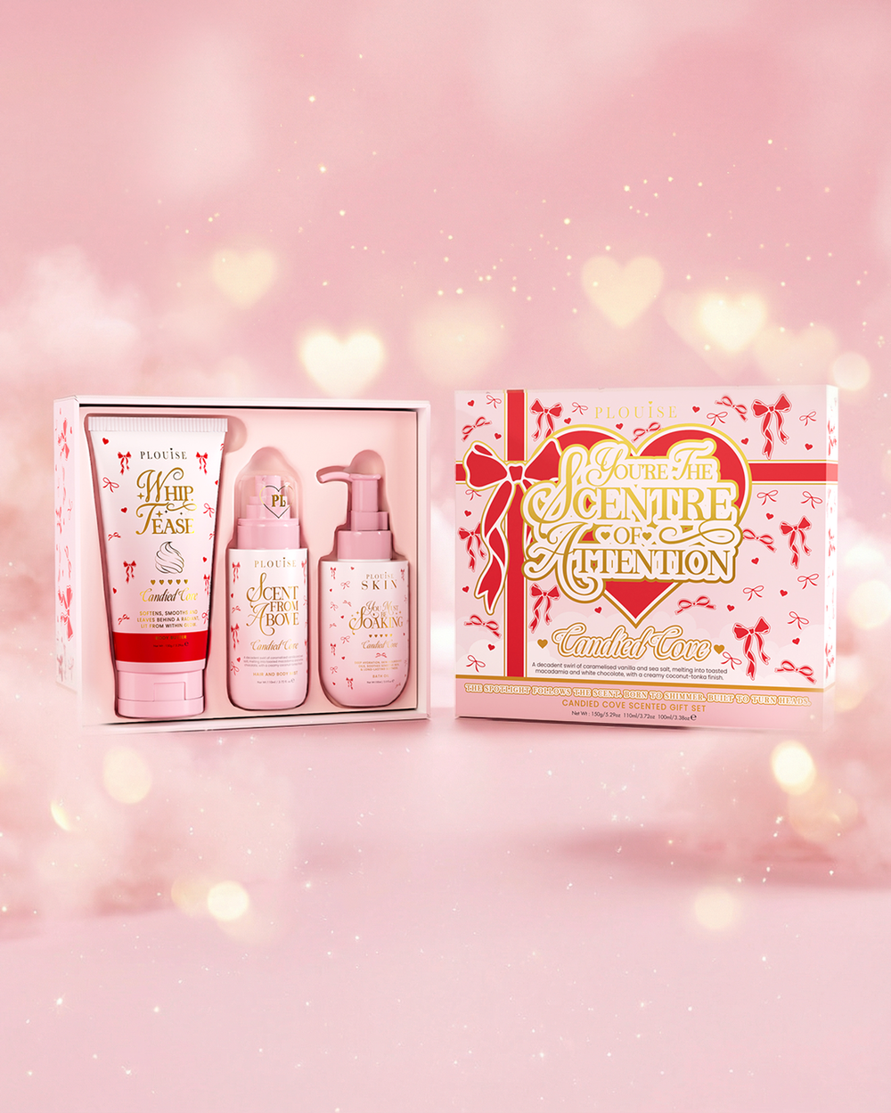 Set regalo PR Coccolami per la cura del corpo e lo spray detergente per le mani