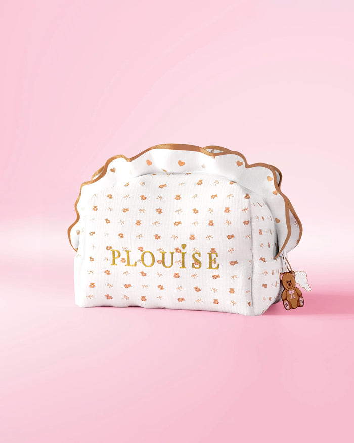 Borsa con stampa piccola Teddy Touch e set per la cura della pelle