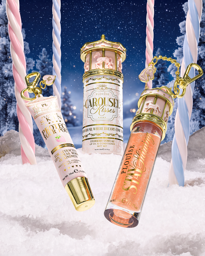 Set regalo duo labbra e ciondoli Carousel Kisses PRE-ORDINE