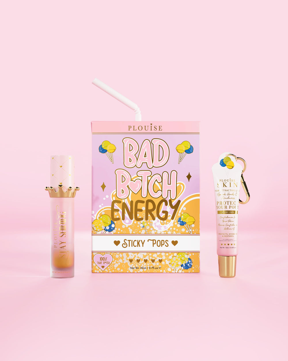 Duo balsamo labbra e olio labbra Bad Bitch Energy