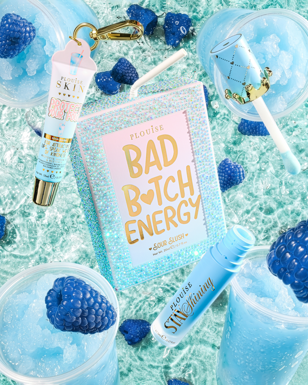 ‍Crystal Bad Bitch Energy Lip Duo Sour Slush (sconto del 100%)