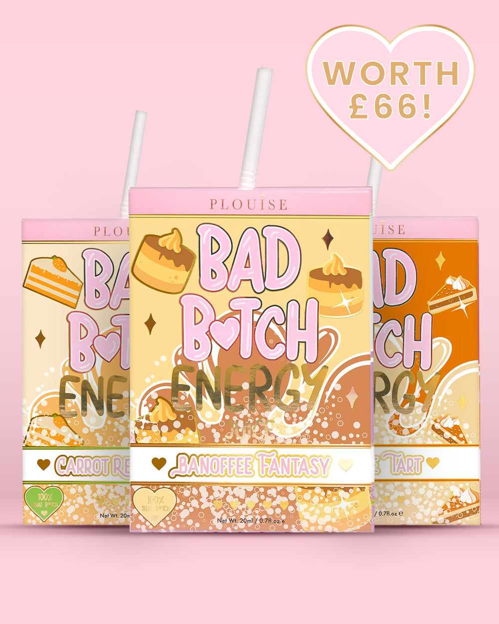 Trio labbra energetiche di Bad Bitch