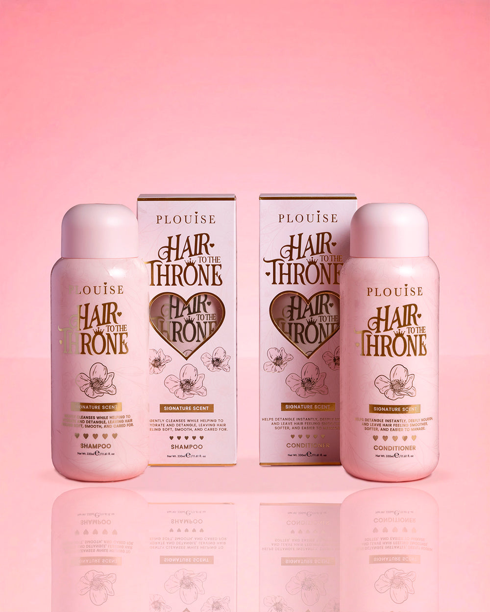 Set shampoo e balsamo dal profumo esclusivo