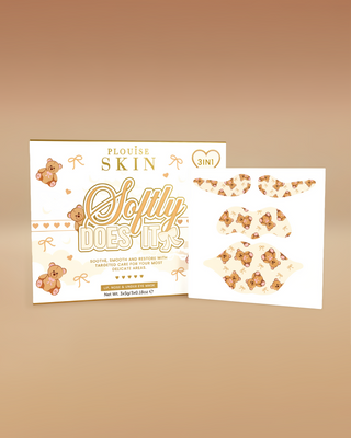 Softly Does It Set maschera 3 in 1 per labbra, occhi e naso