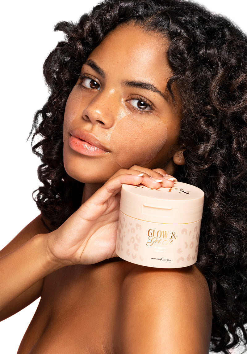 Dischetti tonici in gel al collagene Cheetah Glow & Get It