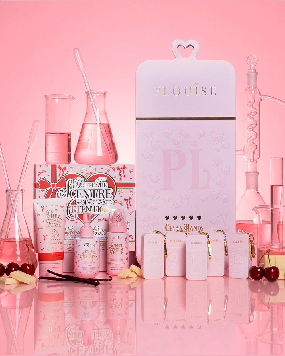 Set regalo PR Coccolami per la cura del corpo e lo spray detergente per le mani