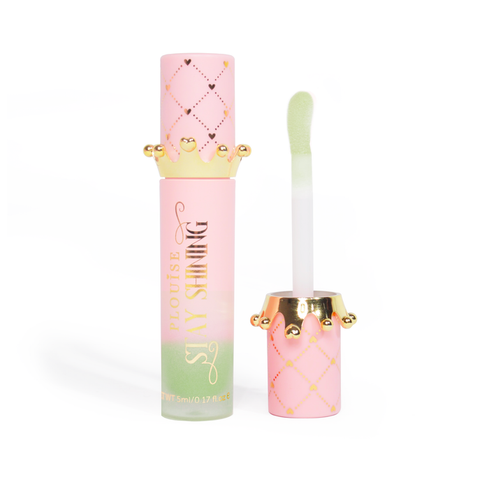 Resta splendente l'olio per labbra Crown