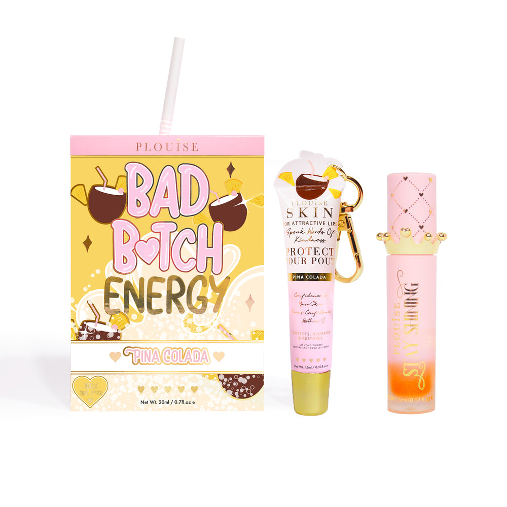 Duo balsamo labbra e olio labbra Bad Bitch Energy